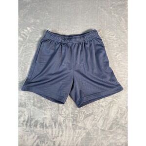 John Elliott AAU Shorts Mens 0 XS Blue Mesh 5" Inseam Lined Athleisure